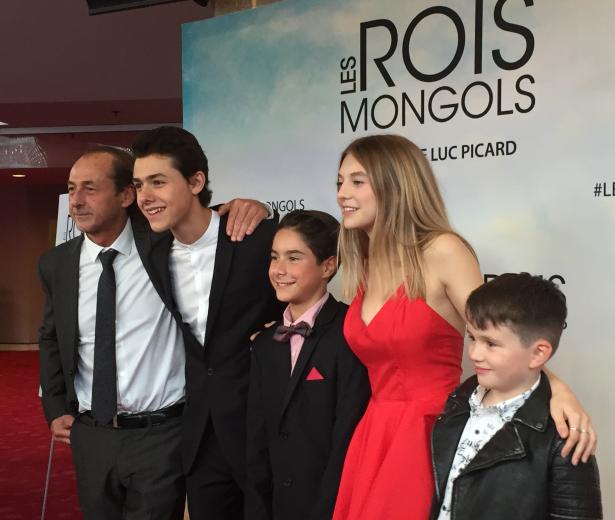 Première du film Les rois mongols