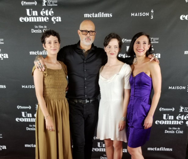 SUR LE TAPIS ROUGE DU FILM UN ÉTÉ COMME ÇA