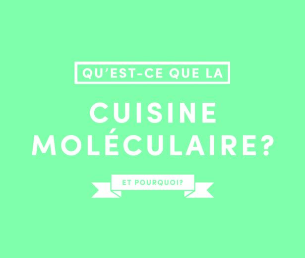 Cuisine moléculaire