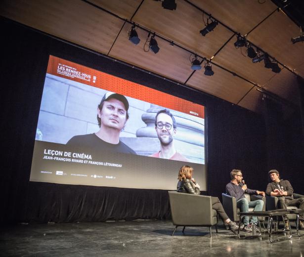 #RVCQ16 | Leçon de cinéma : Jean-François Rivard et François Létourneau (Série noire) 