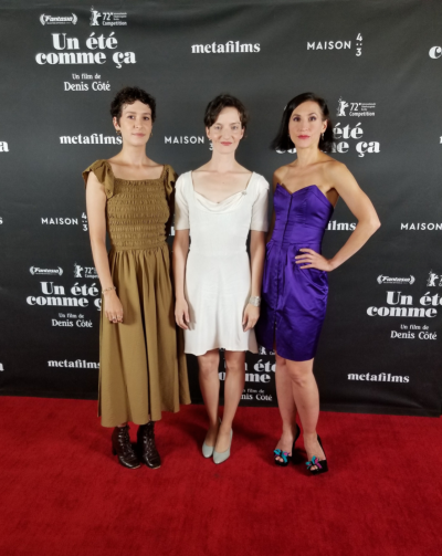 SUR LE TAPIS ROUGE DU FILM UN ÉTÉ COMME ÇA_0