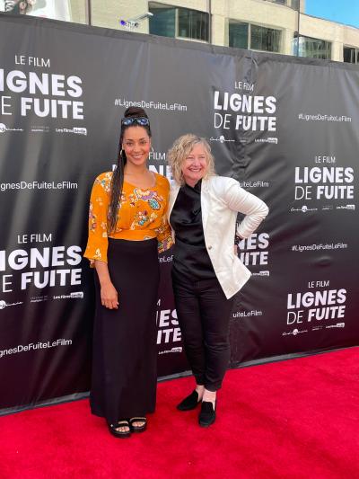 Sur le tapis rouge de Lignes de fuite_8