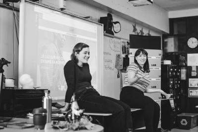 Marianne Fortier et Rose-Marie Perreault rendent visite à l’école Édouard-Montpetit_4